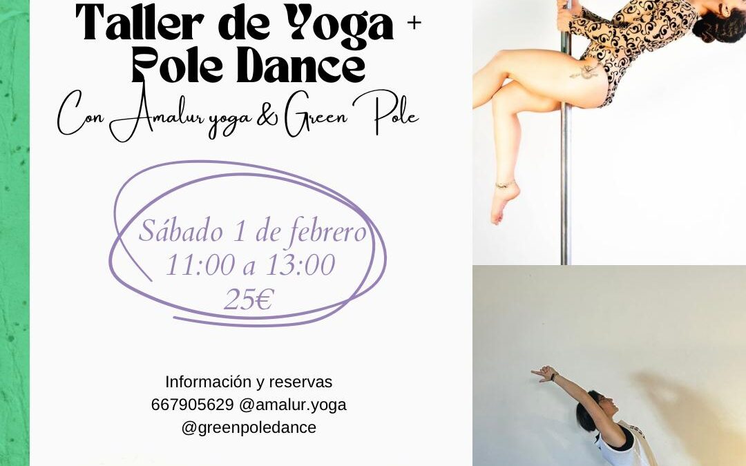 Taller de Yoga + Pole Dance